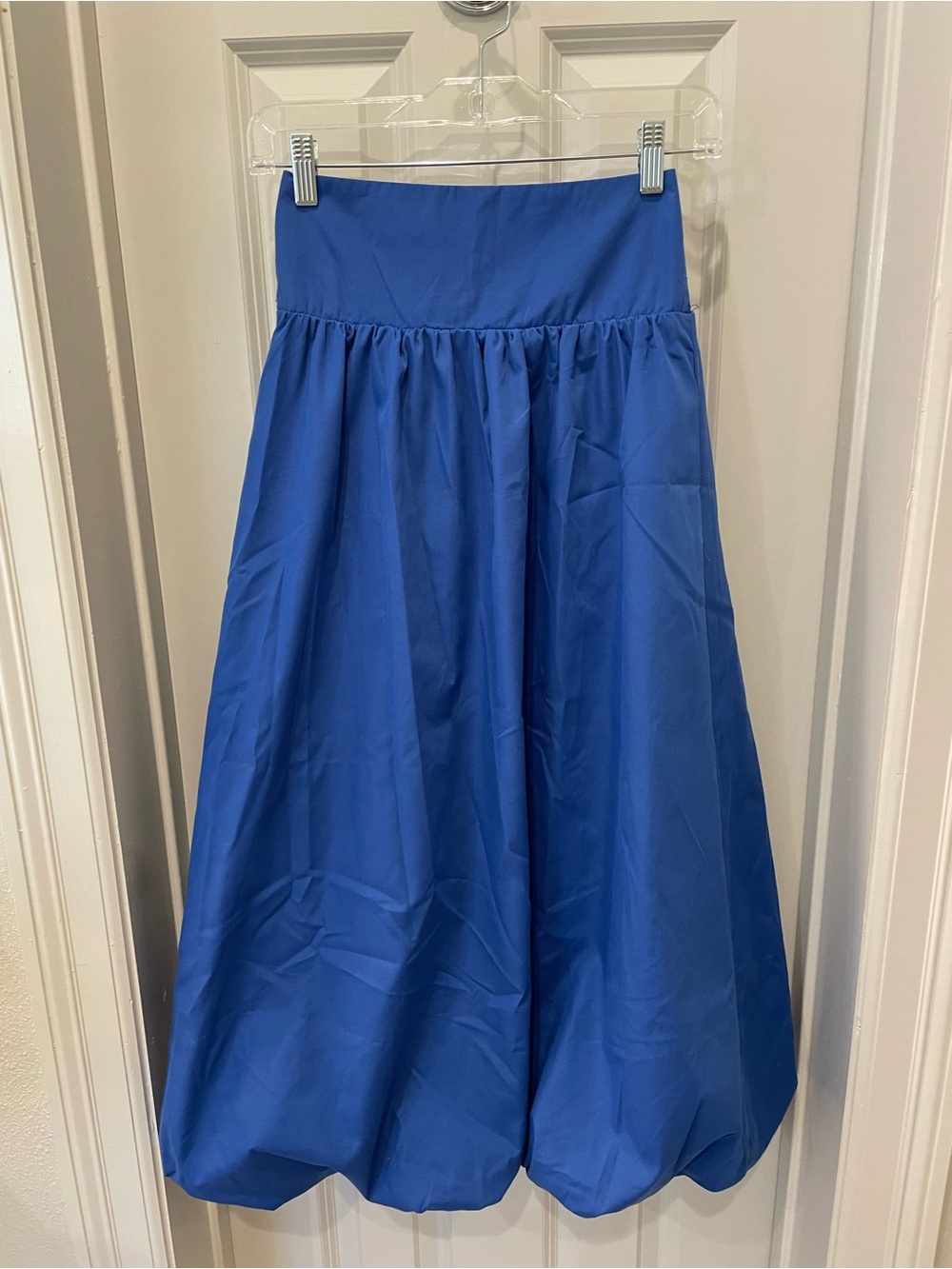 Royal Blue Bubble Skirt